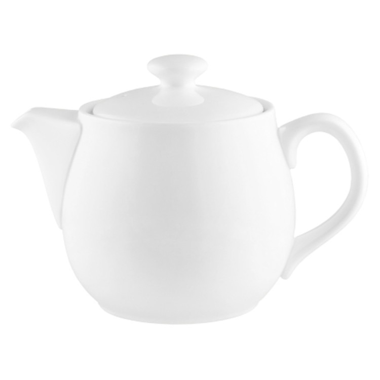 Чайник, 830 мл 9795-4237, костяной фарфор, white, NARUMI