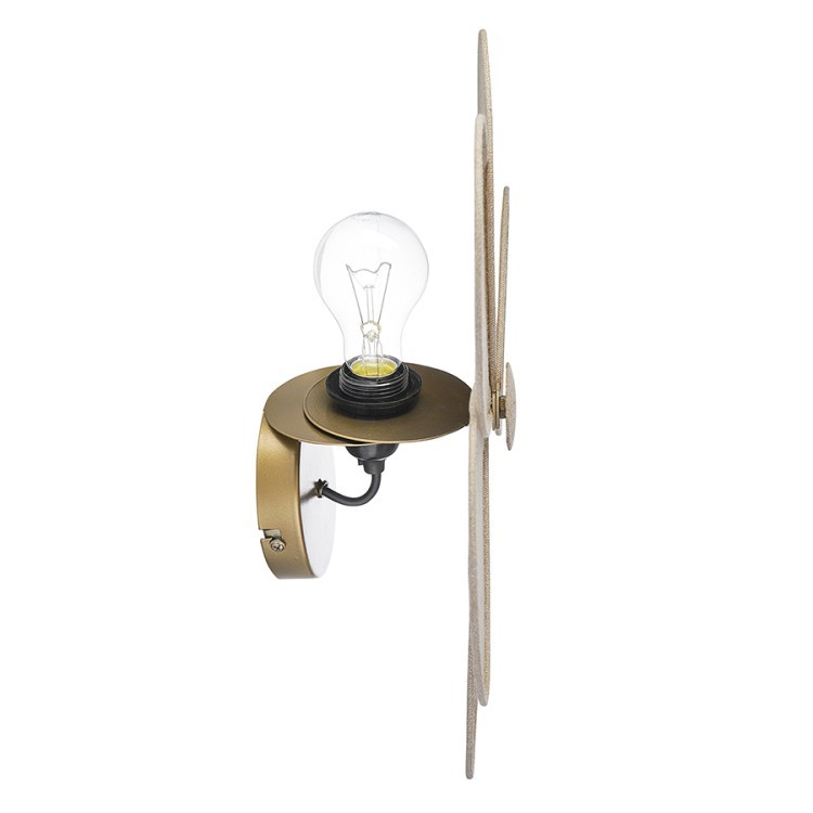 Светильник настенный kamille, D44 см, бежевый (76506)