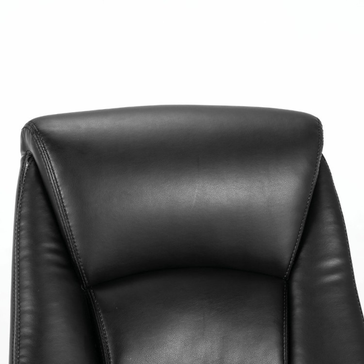 Кресло руководителя Brabix Premium Grand EX-501 кожа черное 531950 (1) (71859)