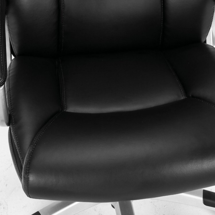 Кресло руководителя Brabix Premium Grand EX-501 кожа черное 531950 (1) (71859)