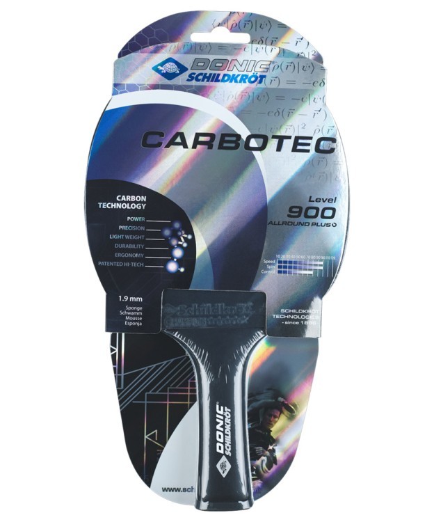 БЕЗ УПАКОВКИ Ракетка для настольного тенниса Carbotec 900, carbon (2101920) БЕЗ УПАКОВКИ Ракетка для настольного тенниса Carbotec 900, carbon (2101920)
