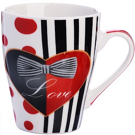 Кружка 340мл LOVE (мин.4шт)LR (25972) Кружка 340мл LOVE (мин.4шт)LR (25972)