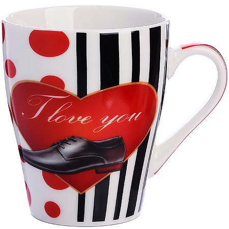 Кружка 340мл LOVE (мин.4шт)LR (25972) Кружка 340мл LOVE (мин.4шт)LR (25972)