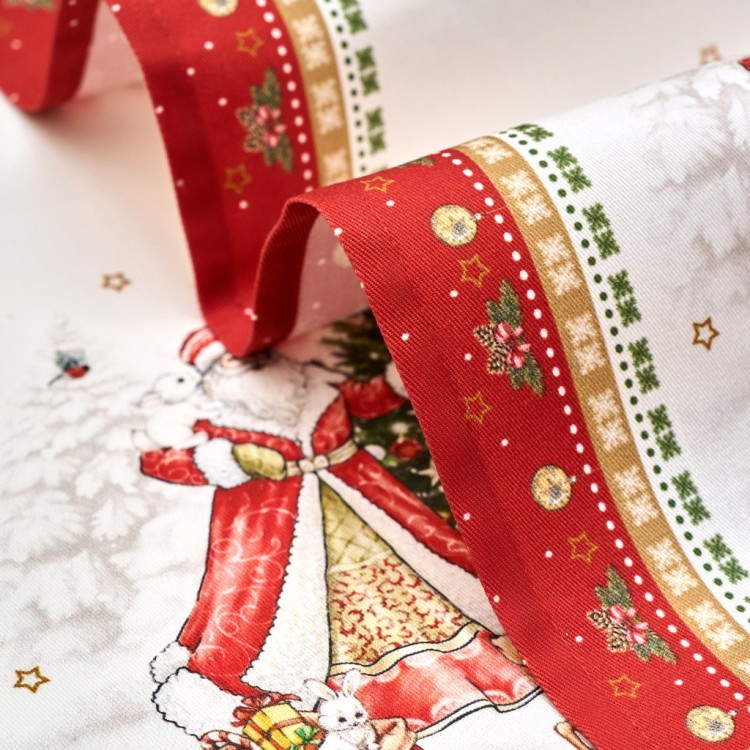 Набор полотенец из 2 шт "с новым годом ",40х60см, 100% хлопок,красный,твил, Lefard (850-763-6)