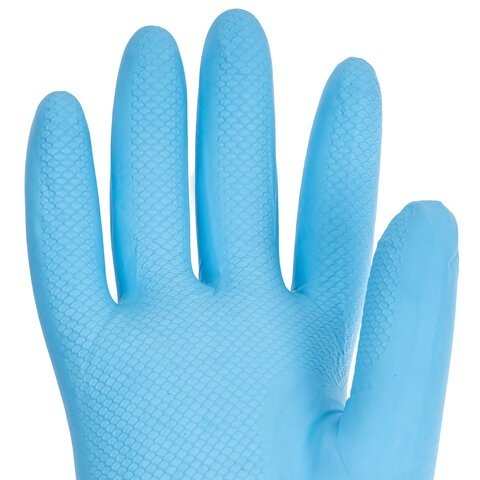 Перчатки нитриловые многоразовые гипоаллергенные Лайма размер L 604999 (12) (87200)
