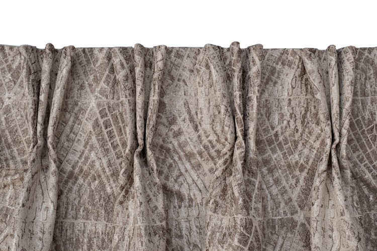 Портьера Серпенте (Serpente) золотая 275*260 (TT-00015976)