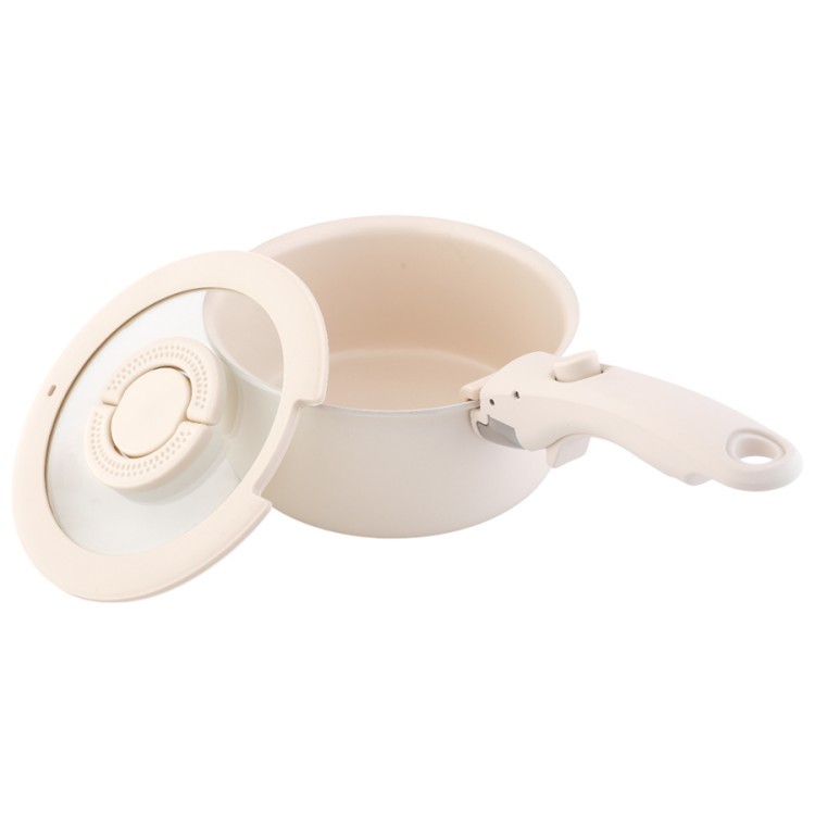 Ковш с крышкой и съемной ручкой smart ceramic, D18 см (80491)