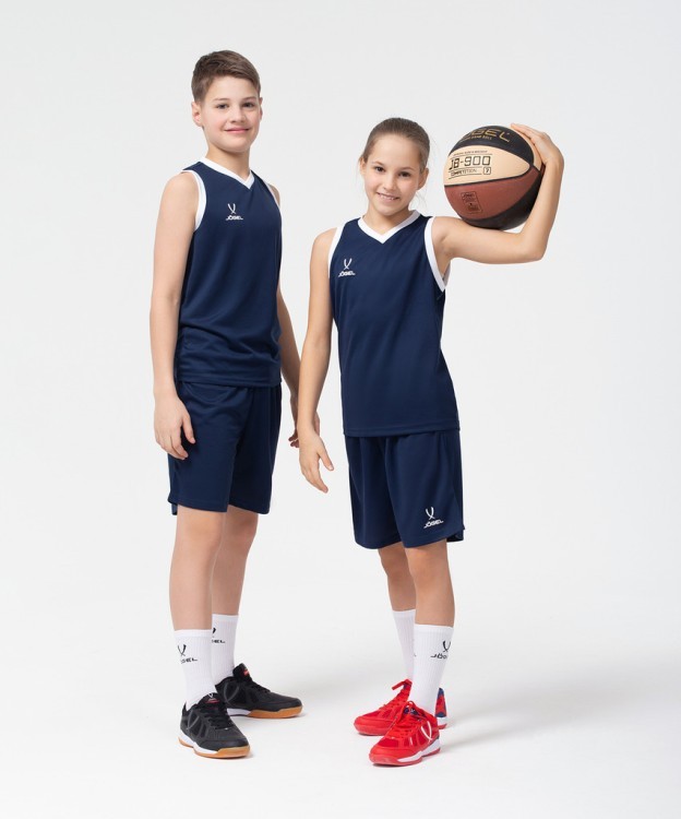 Шорты баскетбольные JOGEL CAMP Basic, темно-синий, детский (2095681)