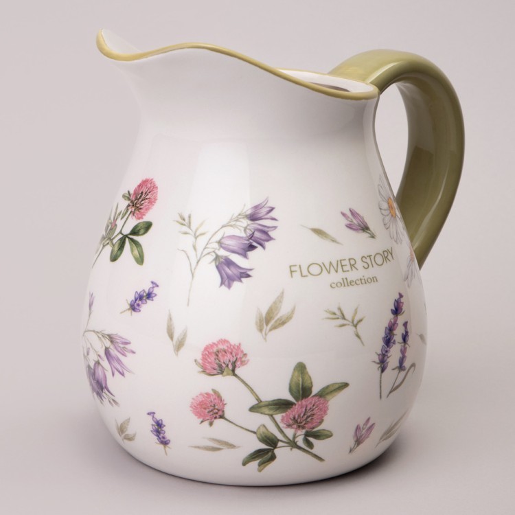 Кувшин agness "flower story" 18*13*16,5 см 1150 мл Agness (358-2179) Кувшин agness "flower story" 18*13*16,5 см 1150 мл Agness (358-2179)