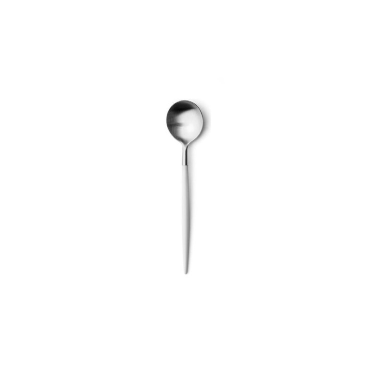 Ложка чайная GO.11W, нержавеющая сталь 18/10, chrom/white, CUTIPOL