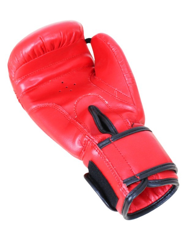 Перчатки боксерские Basic, 12 oz, к/з, красный (778675)