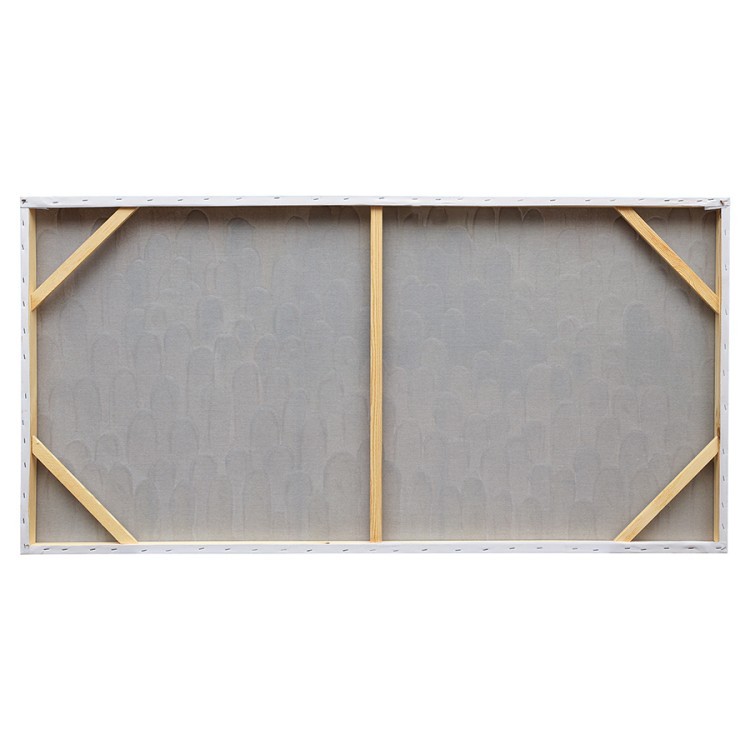 Панно декоративное с ручной росписью by feel, 140х70 см, хаки (78833)