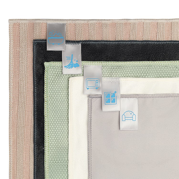 Набор салфеток для комплексной уборки из микрофибры cozy clean, 5 шт. (78840) Набор салфеток для комплексной уборки из микрофибры cozy clean, 5 шт. (78840)