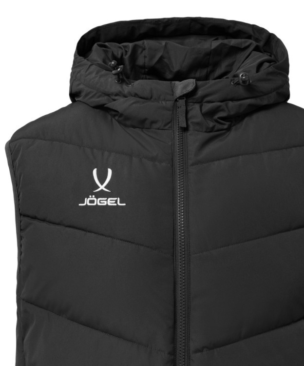 Жилет утепленный c капюшоном JOGEL ESSENTIAL PerFormPROOF Padded Hooded Vest, черный (2126159)