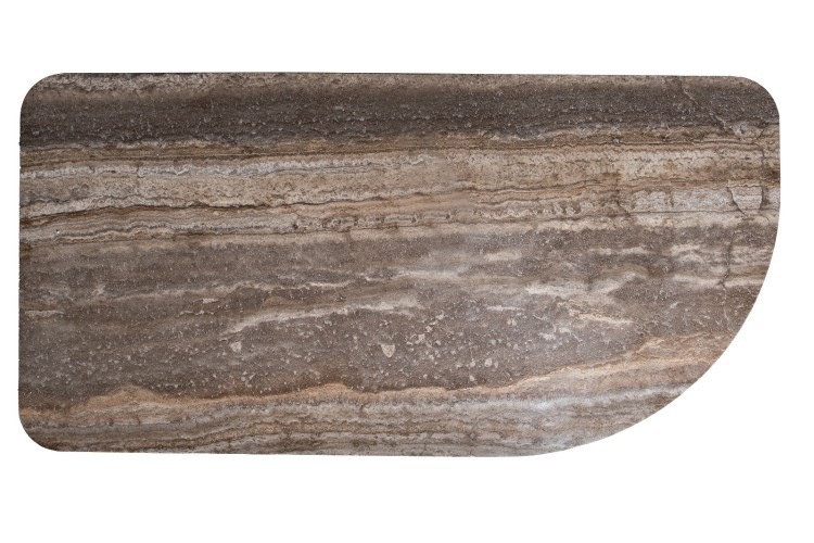 Стол журнальный Арка (Arco) травертин 135*70*30см (TT-00016014)