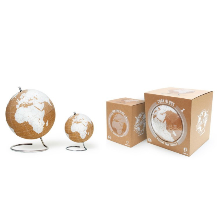 Глобус cork globe, белый, D14 см (66251)