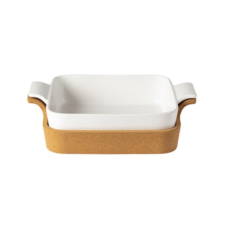 Набор DQ321-043, керамика/пробка, Beige/ white, CASAFINA BY COSTA NOVA Набор DQ321-043, керамика/пробка, Beige/ white, CASAFINA BY COSTA NOVA