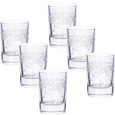 Набор 6-ти стаканов д/водки 60мл (MS1022-07-01)