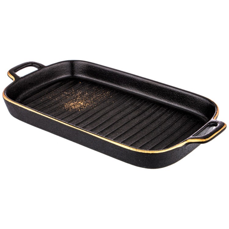 Блюдо прямоугольное с ручками bronco "midnight gold" 28*14,5*3 см Bronco (42-367) Блюдо прямоугольное с ручками bronco "midnight gold" 28*14,5*3 см Bronco (42-367)