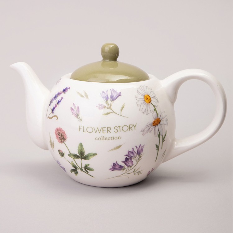 Чайник agness "flower story" 22,5*13*14,5 см 900 мл Agness (358-2174) Чайник agness "flower story" 22,5*13*14,5 см 900 мл Agness (358-2174)