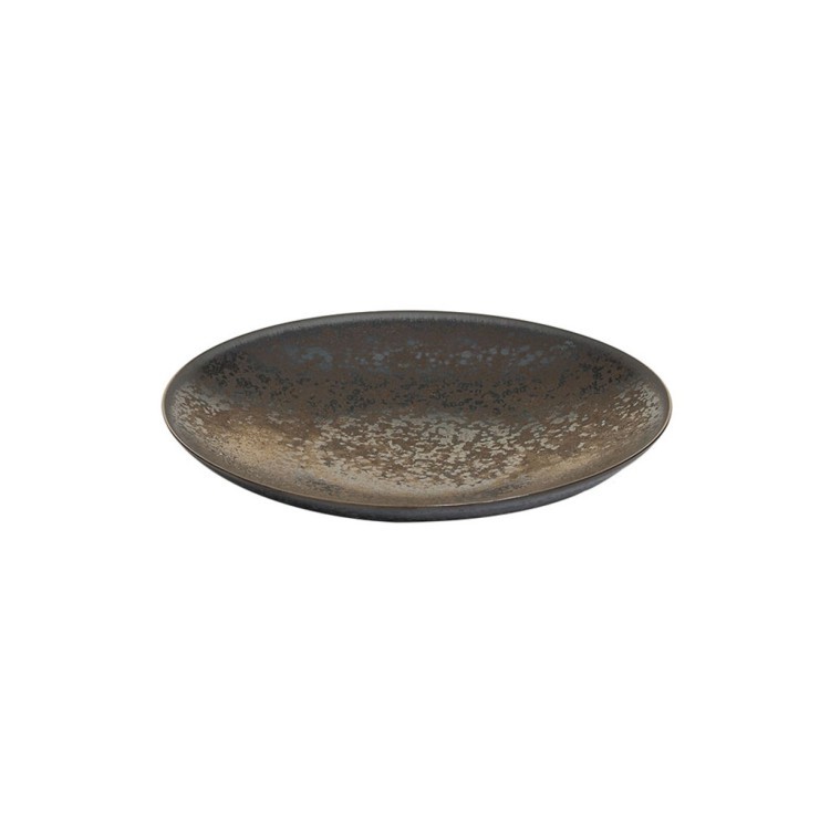 Тарелка L9413-M2, 20,5 см, каменная керамика, Brown, ROOMERS TABLEWARE