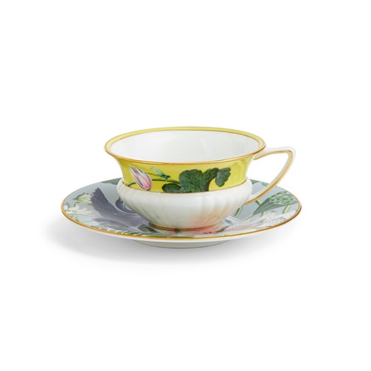 Чайная пара 1057268, костяной фарфор, mixed, WEDGWOOD
