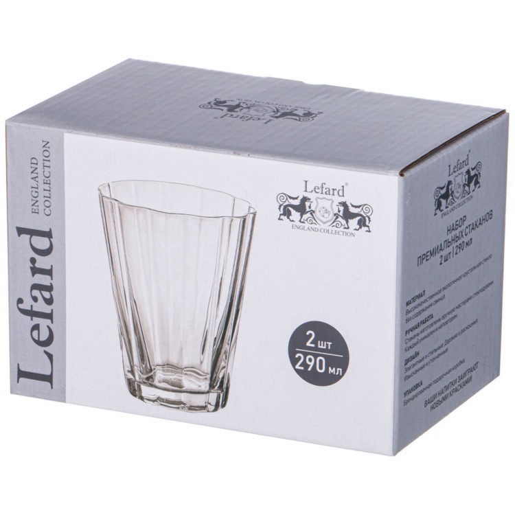 Набор стаканов из 2-х  штук "lotus" 290мл Lefard (887-429)