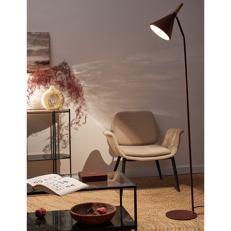 Торшер thor, 164 см, сливовый (76355)