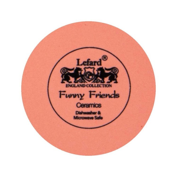 Кружка с крышкой и ложкой lefard зайка, 360мл Lefard (420-085) Кружка с крышкой и ложкой lefard зайка, 360мл Lefard (420-085)