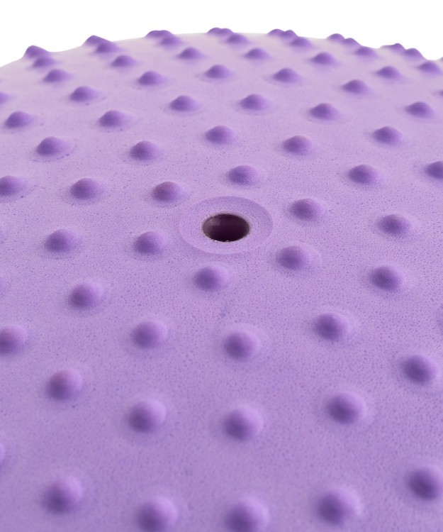 Фитбол полумассажный GB-201 антивзрыв, фиолетовый пастель, 65 см (1005963)