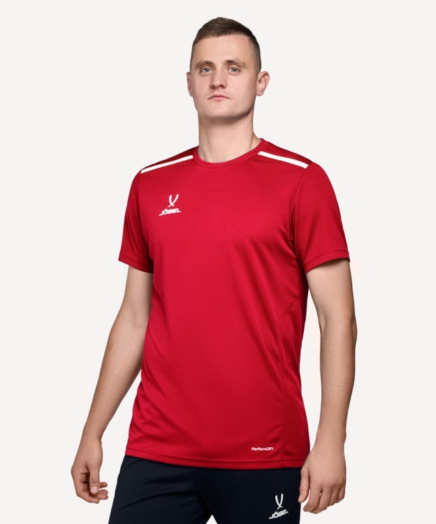 Футболка тренировочная JÖGEL DIVISION Training Tee, красный (2115981)