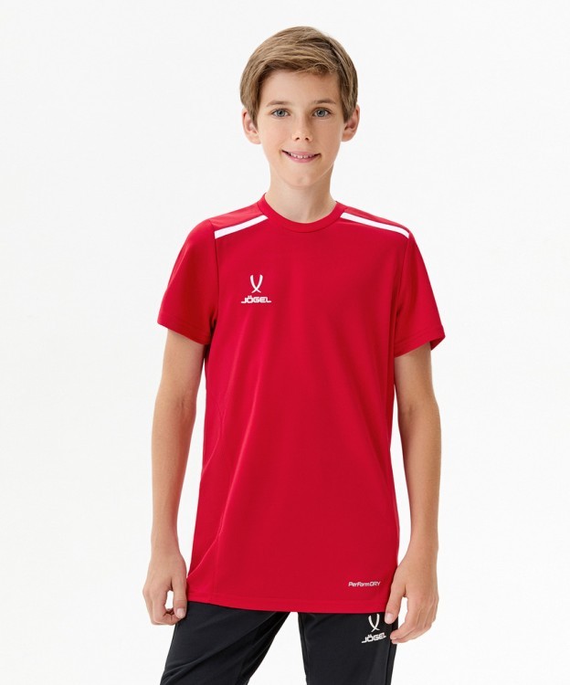 Футболка тренировочная JOGEL DIVISION Training Tee, красный (2115981)