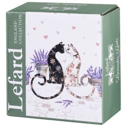 Набор розеток lefard "лавандовые коты" 2 шт. 11*3,5 см Lefard (425-179)
