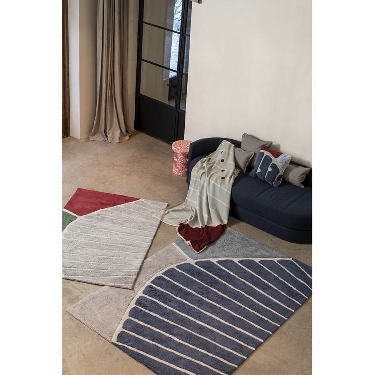 Ковер из хлопка с рисунком tea plantation из коллекции terra, 160х230 см (74499) Ковер из хлопка с рисунком tea plantation из коллекции terra, 160х230 см (74499)