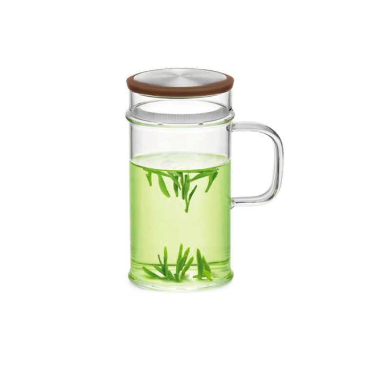 Чайник LC'003CСНЯТО, Боросиликатное стекло, металл, clear/chrom, SAMADOYO