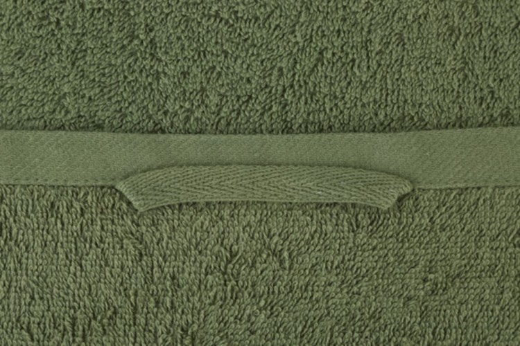 Полотенце махровое 40х70, "олива"100%х\б, зелёный SANTALINO (850-330-93)