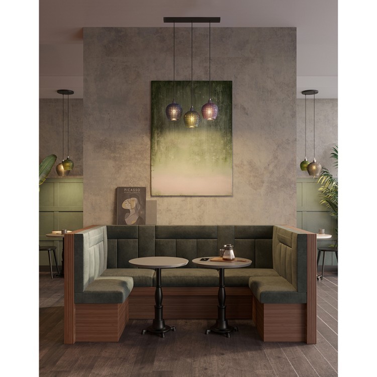 Светильник подвесной каскадный aurora, D40 см, зеленый/серый (76564) Светильник подвесной каскадный aurora, D40 см, зеленый/серый (76564)