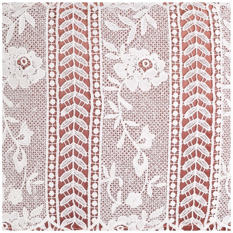 Подушка декоративная "кружево",45х45см,пепельно розовый,100%пэ кружево SANTALINO (850-827-65)