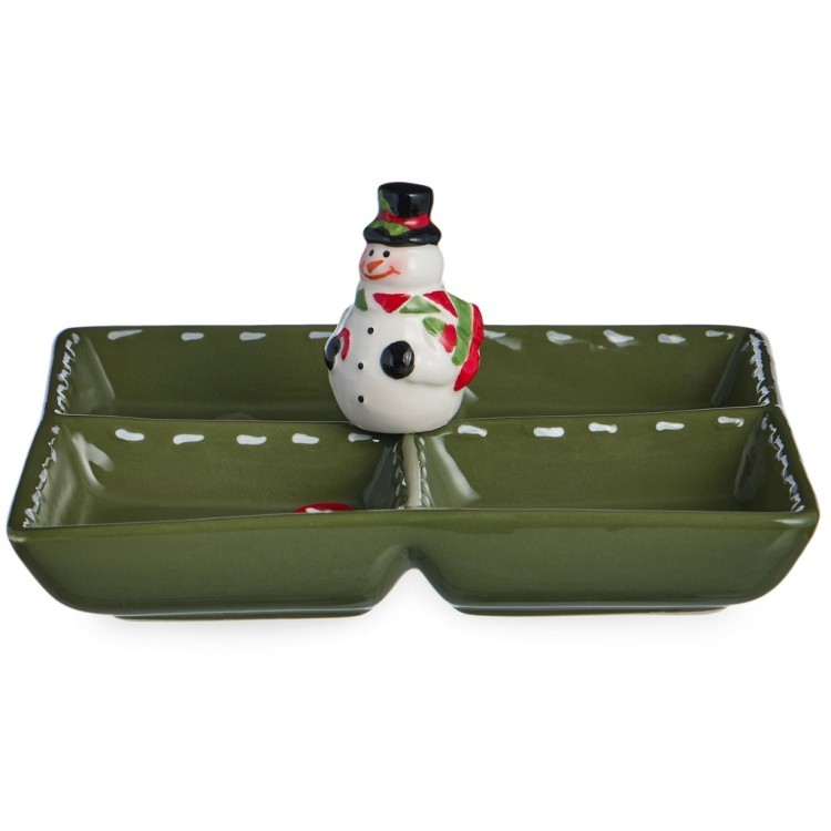 Менажница 4 секции коллекция "christmas gift" 19*19*9,5 см Lefard (230-535)