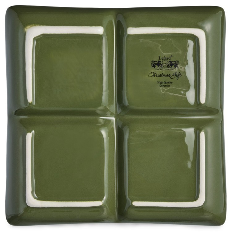 Менажница 4 секции коллекция "christmas gift" 19*19*9,5 см Lefard (230-535)