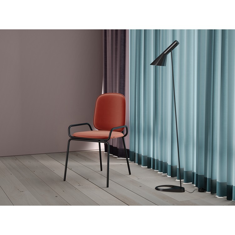 Стул ror, double frame, велюр, черный/темно-красный (74433) Стул ror, double frame, велюр, черный/темно-красный (74433)