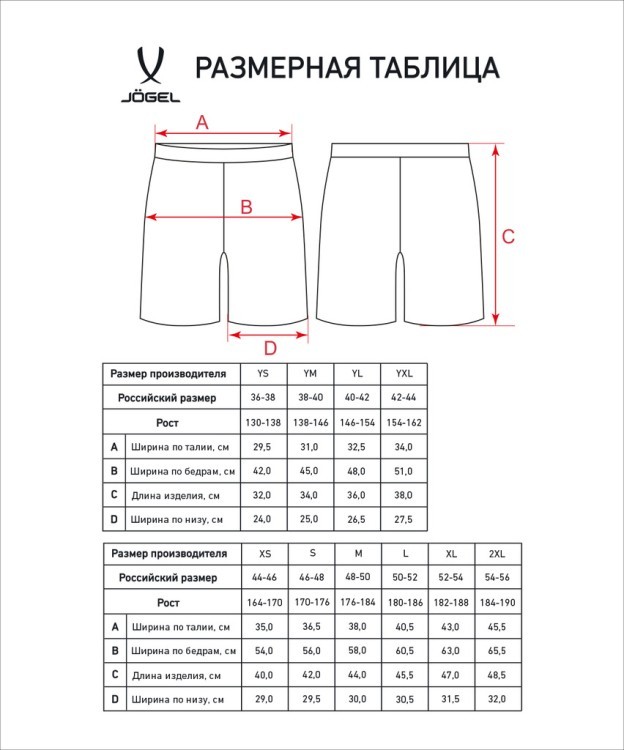 Шорты игровые JÖGEL DIVISION PerFormDRY Union Shorts, серый (2117668)