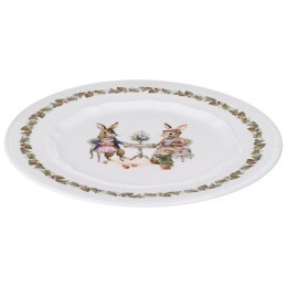 Тарелка обеденная lefard "rabbits family" 25,5 см Lefard (425-283)