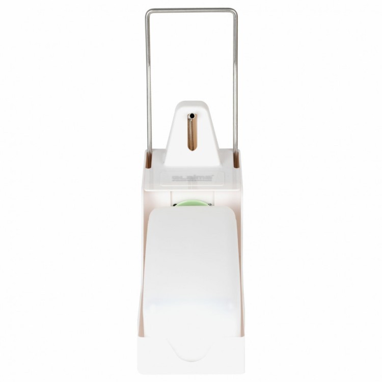 Дозатор локтевой для жидкого мыла и геля-антисептика с еврофлак. 1 л Laima ABS-пластик 607325 (1) (90231)