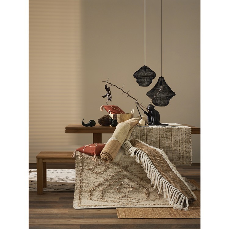 Ковер из джута и переработанного хлопка kolkata из коллекции ethnic, 160х230см (75994) Ковер из джута и переработанного хлопка kolkata из коллекции ethnic, 160х230см (75994)