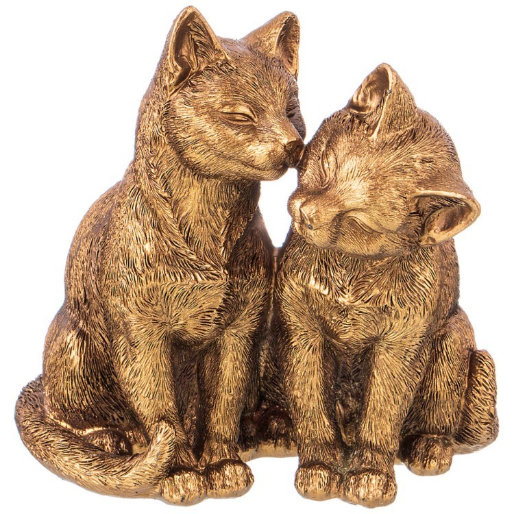 Статуэтка "кошки" 12.5*10.5*13 см. серия "bronze classic" Lefard (146-1468)