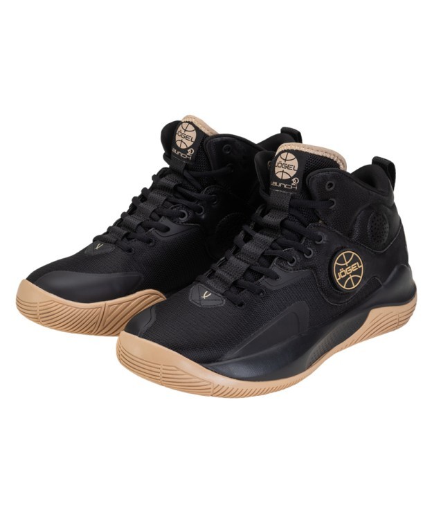 БЕЗ УПАКОВКИ Кроссовки баскетбольные JÖGEL Launch MID, Black/gold (2126488) БЕЗ УПАКОВКИ Кроссовки баскетбольные JÖGEL Launch MID, Black/gold (2126488)
