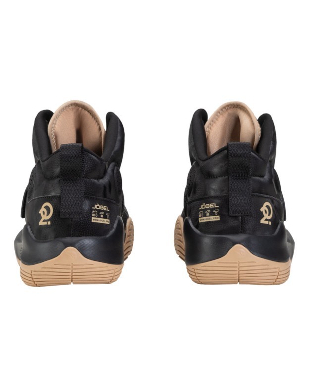БЕЗ УПАКОВКИ Кроссовки баскетбольные JÖGEL Launch MID, Black/gold (2126488) БЕЗ УПАКОВКИ Кроссовки баскетбольные JÖGEL Launch MID, Black/gold (2126488)