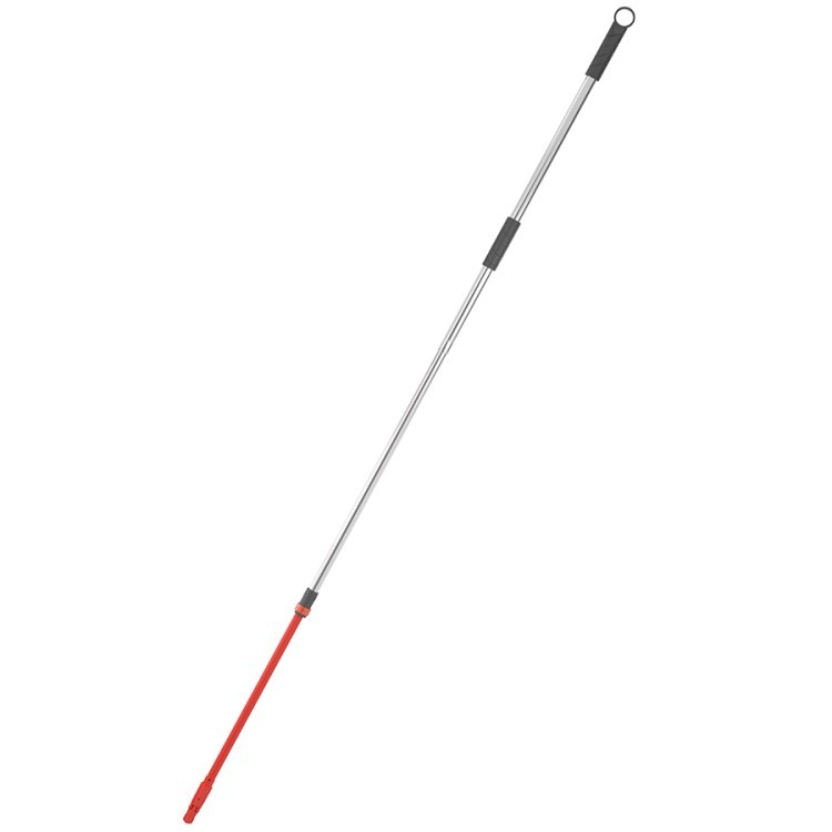 Ручка для швабры телескопическая 160 см с гибкой штангой 40 см (70165)