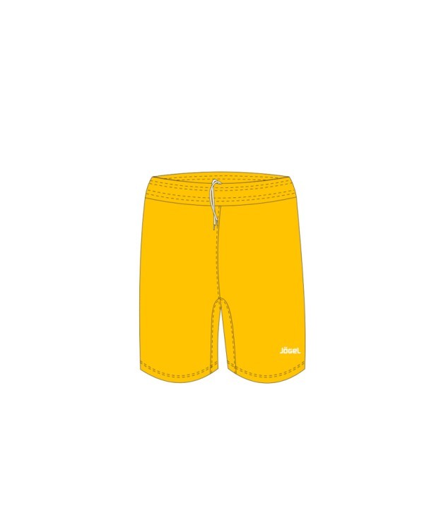 Шорты баскетбольные JBS-1120-041, желтый/белый (430047)
